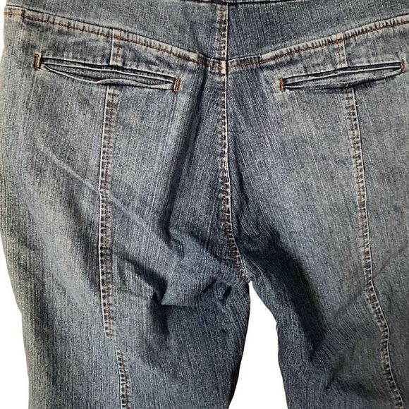 Pre Owned Women’s Adolfo Jeans Capri Sz 12 Casual Comfort Fashionable Style - Picture 9 of 13